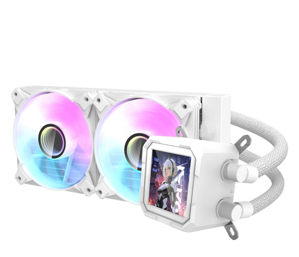 DarkFlash DV240S 2x120mm White DV240S WHITE - 1469249 - zdjęcie